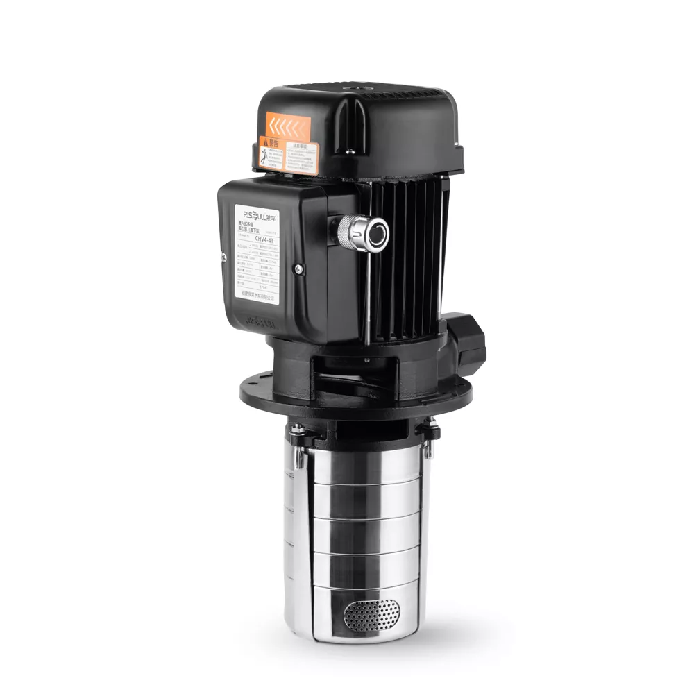 Risefull Tekanan Tinggi Pam Elektrik Penggunaan Komersial Nilai 2m³/h Multiste Vertikal Keluli tahan karat yang tidak dapat dilupakan